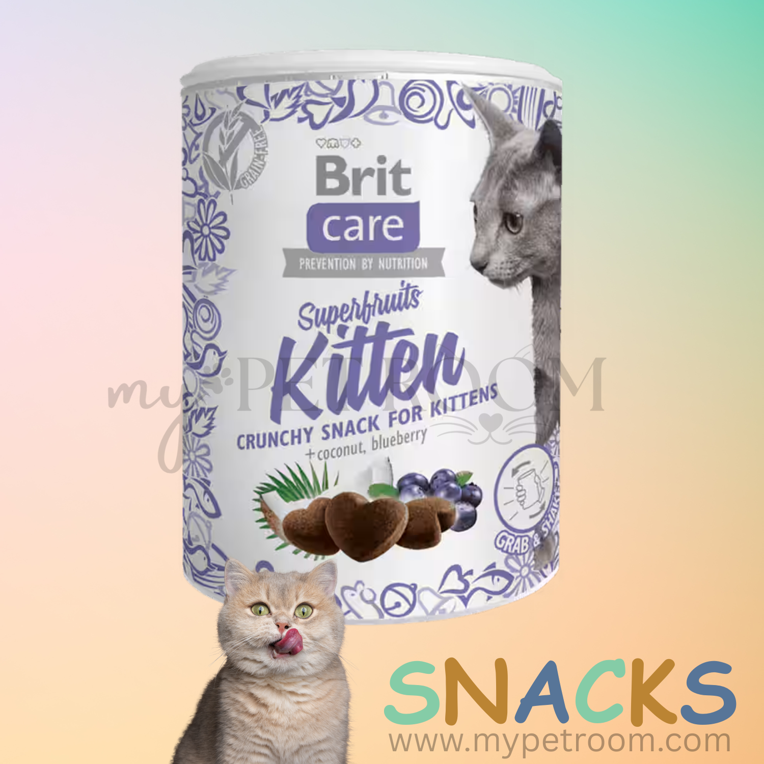 Brit Care Cat Snack Superfruits Kitten