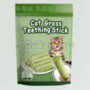 Cat Grass Teething Sticks