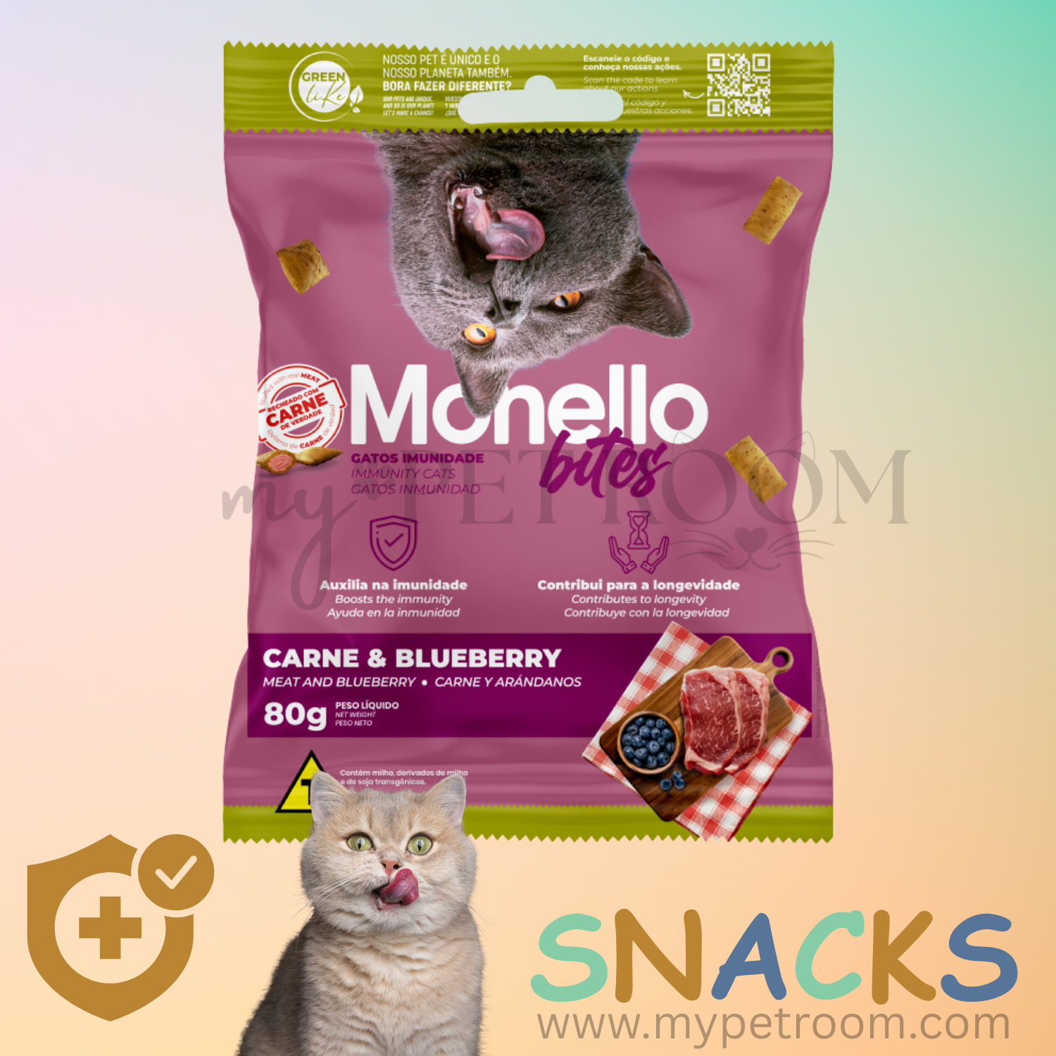Monello Bites Snack For Cats - Image 3