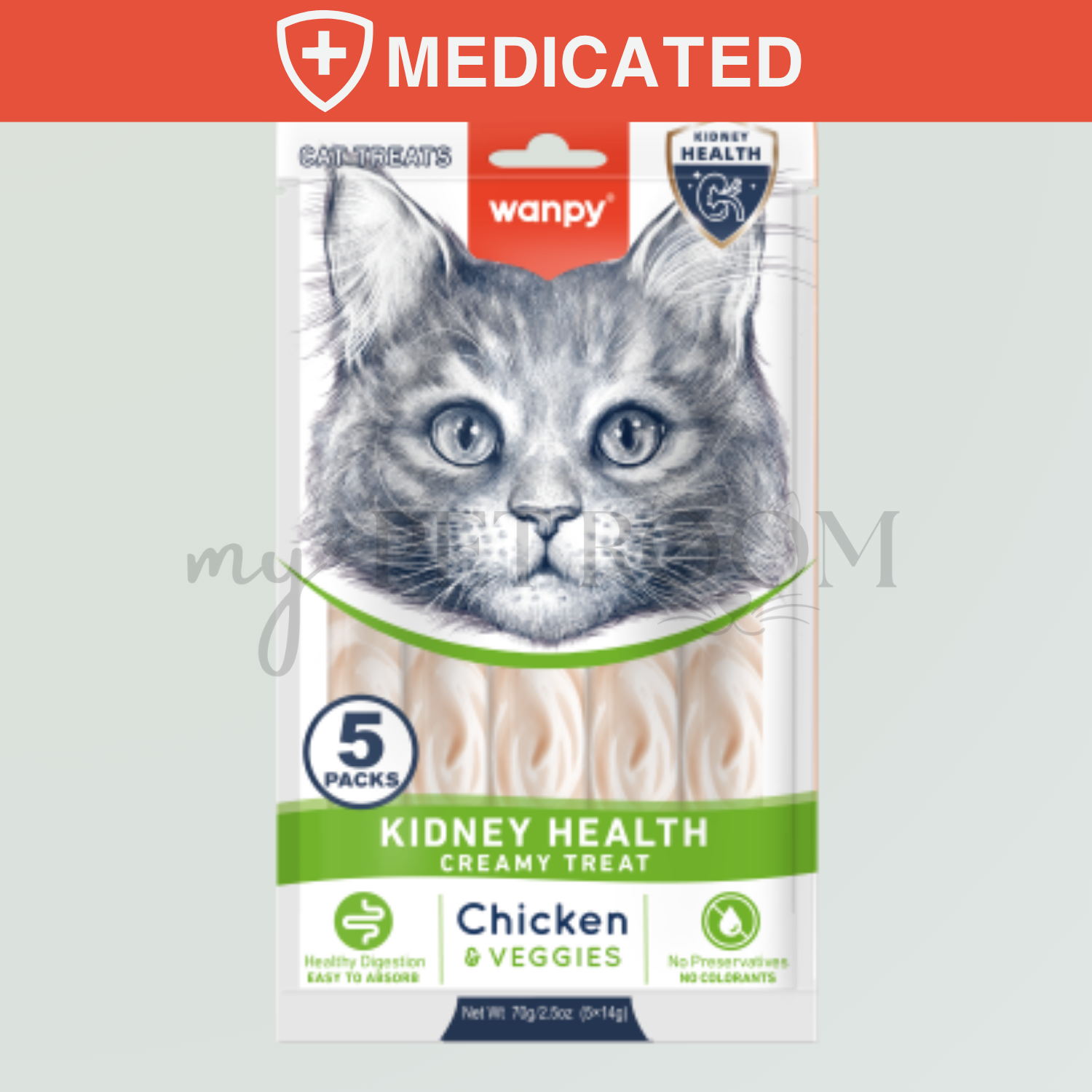 Wanpy Medicated Creamy Treats - Image 7